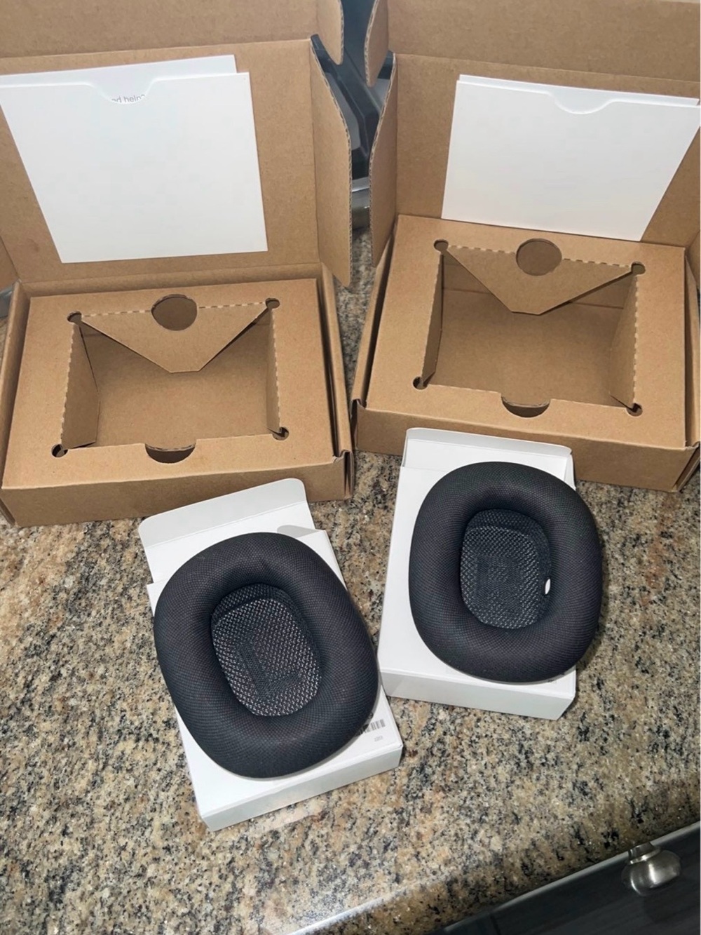 Apple Replacement Black Ear Cushions for Over-Ear Headphones